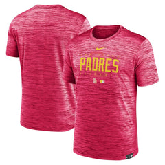 San Diego Padres City Connect Velocity Practice Performance T-Shirt Pink | Nike