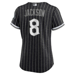 Bo Jackson Chicago White Sox Women's City Connect Replica Player Jersey Black | Nike