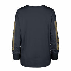 Milwaukee Brewers Women's Statement Long Sleeve T-Shirt Navy | 47 brand