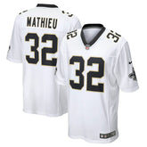 Tyrann Mathieu New Orleans Saints Game Jersey - White