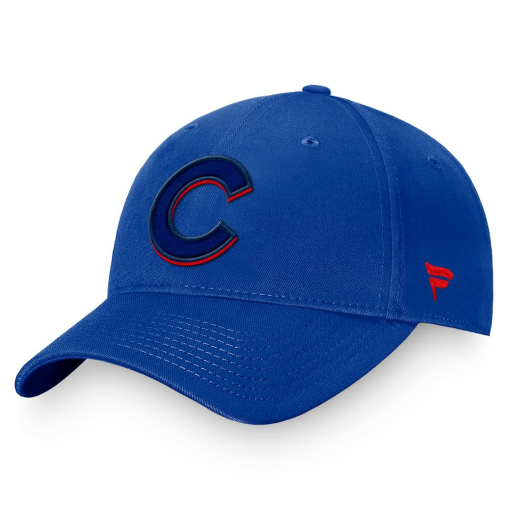 Chicago Cubs Fundamental Shadow Snapback Hat Royal