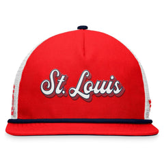 St. Louis Cardinals Heritage Golfer Snapback Hat Red