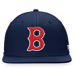 Boston Red Sox Cooperstown Collection Core Snapback Hat Navy