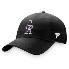Colorado Rockies Cooperstown Collection Core Adjustable Hat Black