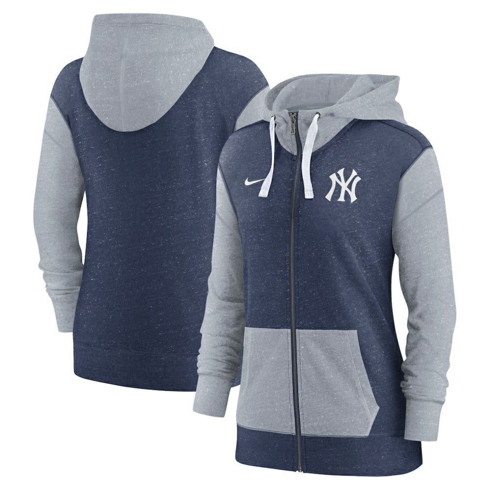 New York Yankees Women's Full-Zip Hoodie Navy | Nike