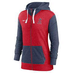 Los Angeles Angels Women's Full-Zip Hoodie Red | Nike