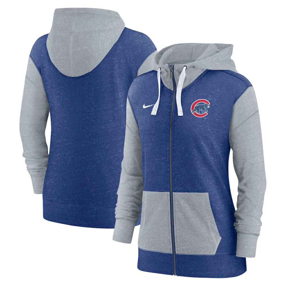 Chicago Cubs Women's Full-Zip Hoodie Royal | Nike