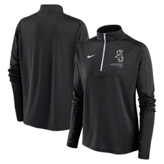 Chicago White Sox Women's Pacer Quarter-Zip Top Black | Nike
