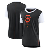 San Francisco Giants Women's Local Touch Fashion Top Black | Nike