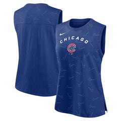 Chicago Cubs Women's Muscle Play Tank Top Royal | Nike