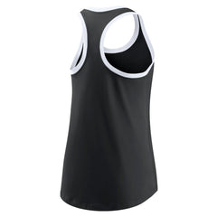 Chicago White Sox Women's Tech Tri-Blend Tank Top Black | Nike