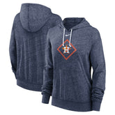 Houston Astros Women's Diamond Icon Gym Vintage Lightweight Hooded Top Navy | Nike