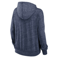 Milwaukee Brewers Women's Diamond Icon Gym Vintage Lightweight Hooded Top Navy | Nike