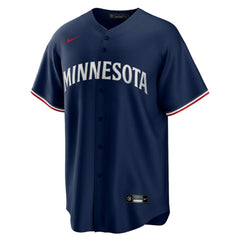 Minnesota Twins Alternate Replica Team Logo Jersey - Navy
