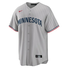Minnesota Twins Road Replica Team Jersey - Gray