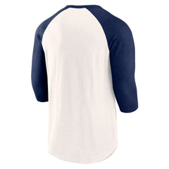 Chicago White Sox Backdoor Slider Raglan 3/4-Sleeve T-Shirt White/Navy