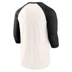 San Francisco Giants Backdoor Slider Raglan 3/4-Sleeve T-Shirt White/Black
