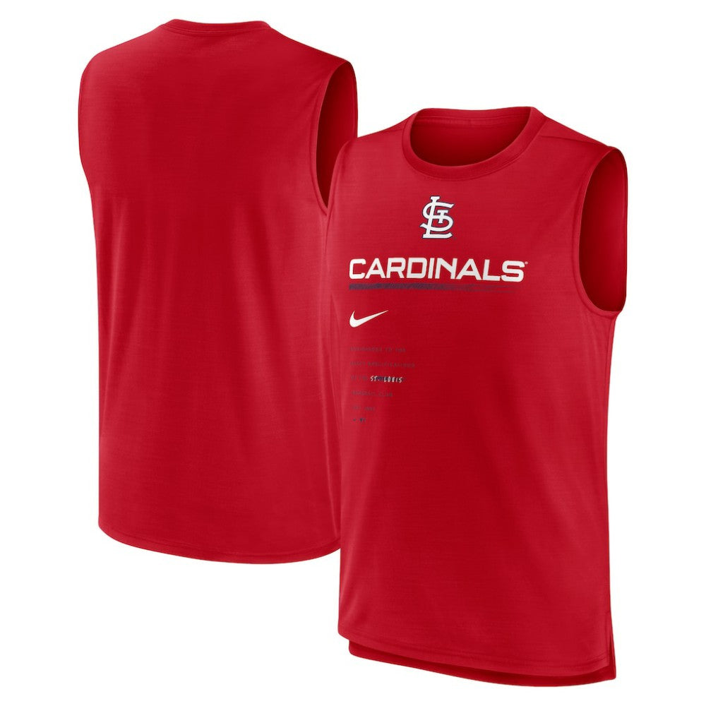 St. Louis Cardinals Exceed Performance Tank Top Red | Nike