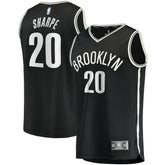 Day'Ron Sharpe Brooklyn Nets Fast Break Replica Jersey - Icon Edition - Black