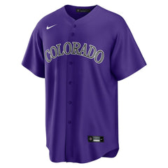 Kris Bryant Colorado Rockies Alternate Replica Player Jersey - Purple