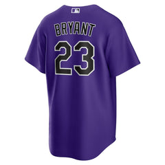Kris Bryant Colorado Rockies Alternate Replica Player Jersey - Purple