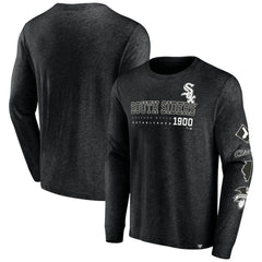Chicago White Sox High Whip Pitcher Long Sleeve T-Shirt Black