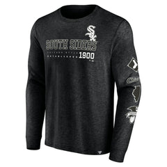 Chicago White Sox High Whip Pitcher Long Sleeve T-Shirt Black