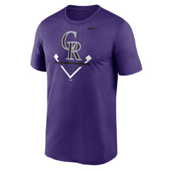 Colorado Rockies Icon Legend Dri-FIT T-Shirt Purple | Nike