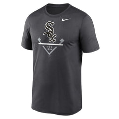 Chicago White Sox Big & Tall Icon Legend Performance T-Shirt Anthracite | Nike