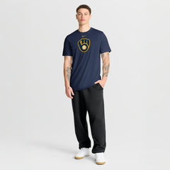 Milwaukee Brewers New Legend Dri-FIT T-Shirt Navy | Nike