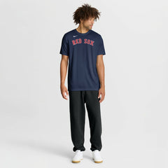Boston Red Sox New Legend Wordmark Dri-FIT T-Shirt Navy | Nike