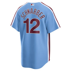 Kyle Schwarber Philadelphia Phillies Alternate, 1st Replica Jersey - Light Blue