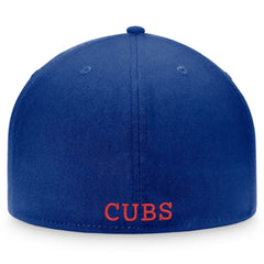 Chicago Cubs Heritage Patch Fitted Hat Royal