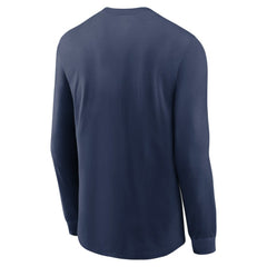 Minnesota Twins Over Arch Performance Long Sleeve T-Shirt Navy | Nike