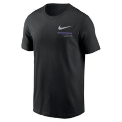 Colorado Rockies Over the Shoulder T-Shirt Black | Nike