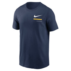 Milwaukee Brewers Over the Shoulder T-Shirt Navy | Nike