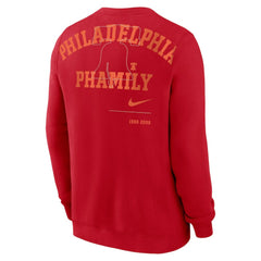 Philadelphia Phillies Statement Ball Game Fleece Pullover Sweatshirt Red | Nike
