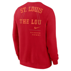 St. Louis Cardinals Statement Ball Game Fleece Pullover Sweatshirt Red | Nike