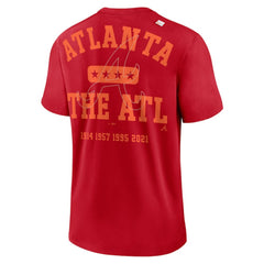 Atlanta Braves Statement Game Over T-Shirt Red | Nike