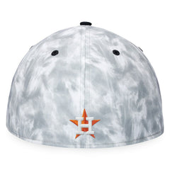 Houston Astros Smoke Dye Fitted Hat Black/White