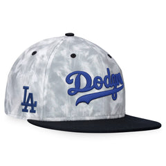 Los Angeles Dodgers Smoke Dye Fitted Hat Black/White
