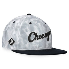 Chicago White Sox Smoke Dye Fitted Hat Black/White