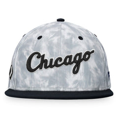 Chicago White Sox Smoke Dye Fitted Hat Black/White