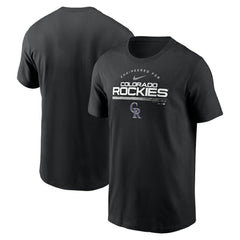 Colorado Rockies Team Engineered Performance T-Shirt Black | Nike