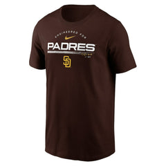 San Diego Padres Team Engineered Performance T-Shirt Brown | Nike