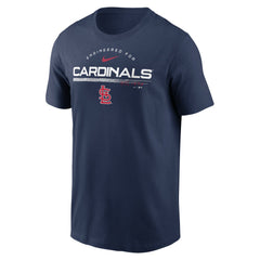 St. Louis Cardinals Team Engineered Performance T-Shirt Navy | Nike