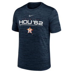 Houston Astros Wordmark Velocity Performance T-Shirt Navy | Nike
