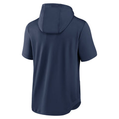 Cleveland Guardians Springer Short Sleeve Team Pullover Hoodie Navy | Nike