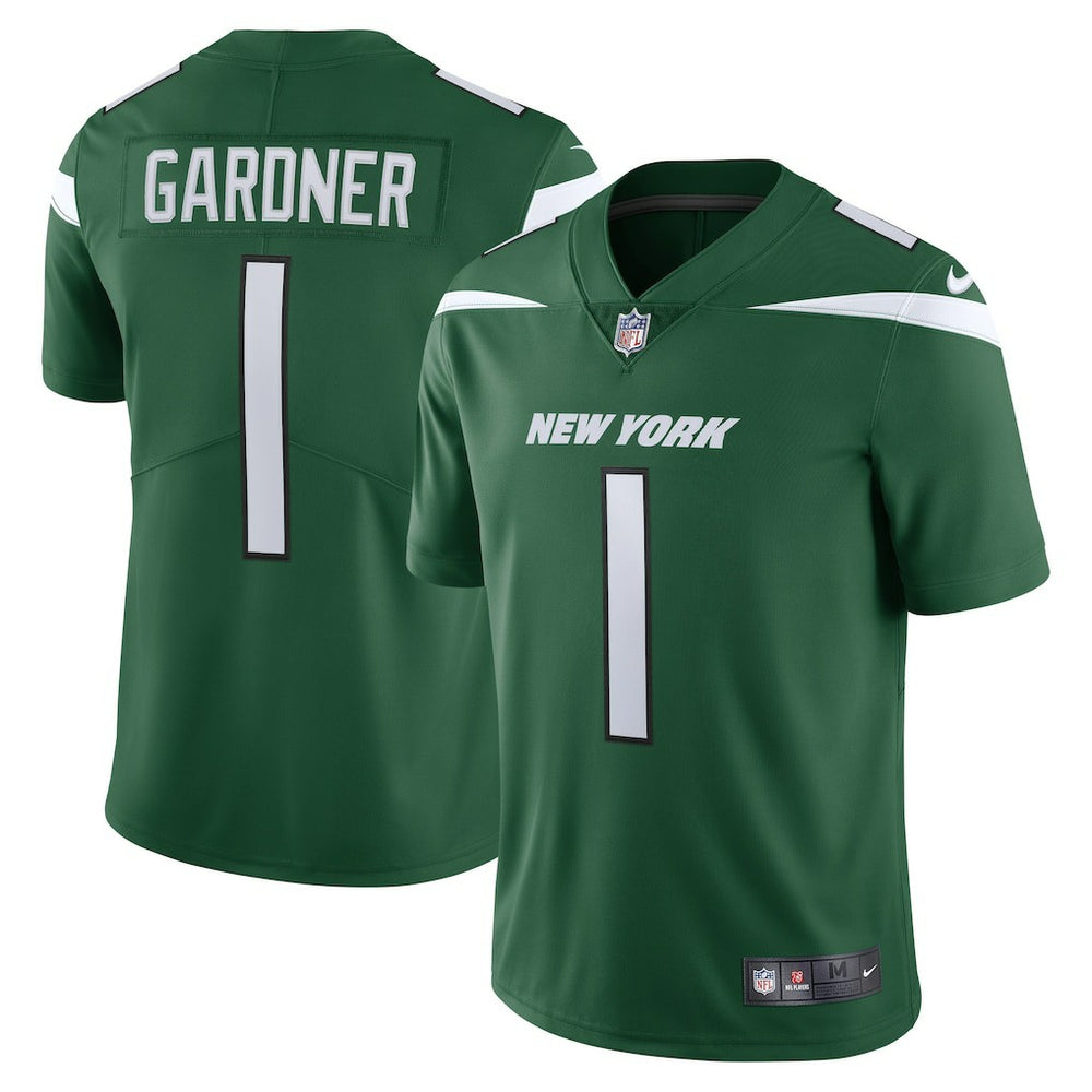 Ahmad Sauce Gardner New York Jets Men's Vapor Limited Jersey - Green
