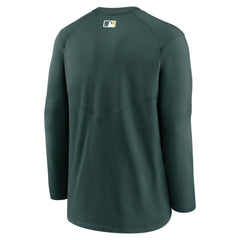 Athletics Authentic Collection Logo Performance Long Sleeve T-Shirt Green | Nike